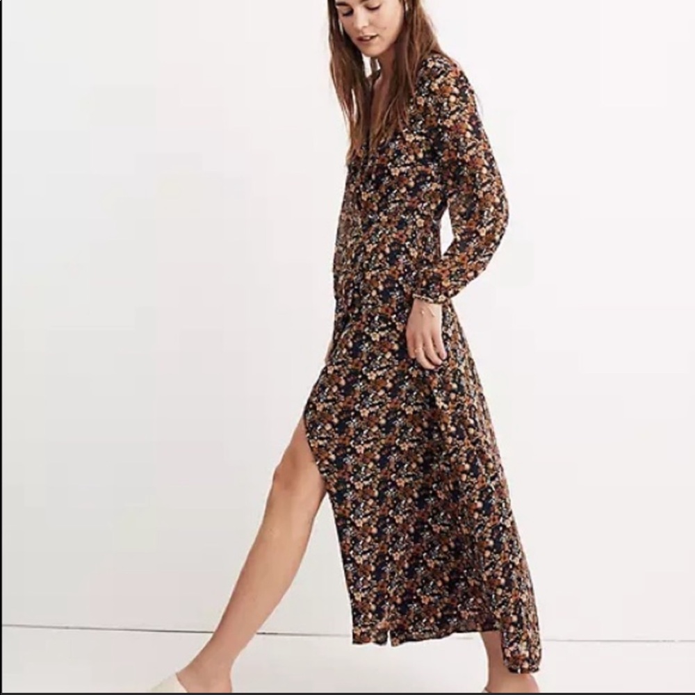 Madewell Nightflower Maxi Dress in Prairie Blossom